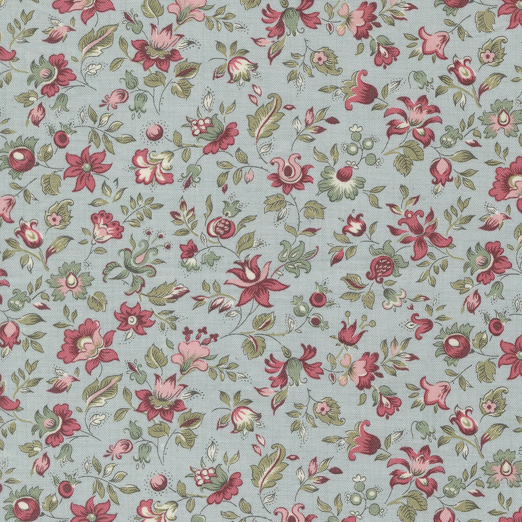 Antoinette Ciel Blue 13952 13 Quilting Fabric - Moda