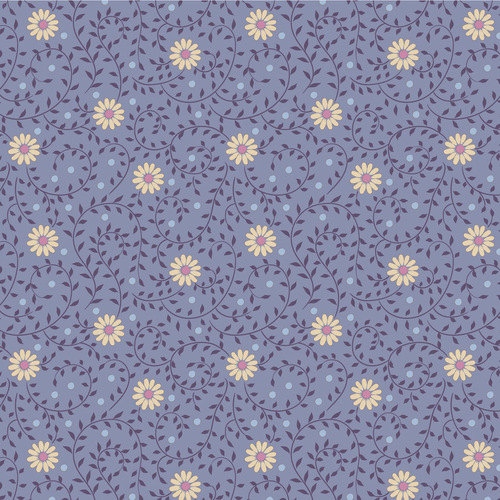 Tilda Sanctuary Daisydream Pitch Blue100573 Patchwork Fabric 