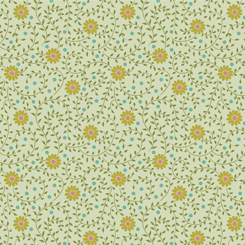 Tilda Sanctuary Daisydream Pistachio 100578 Patchwork Fabric 