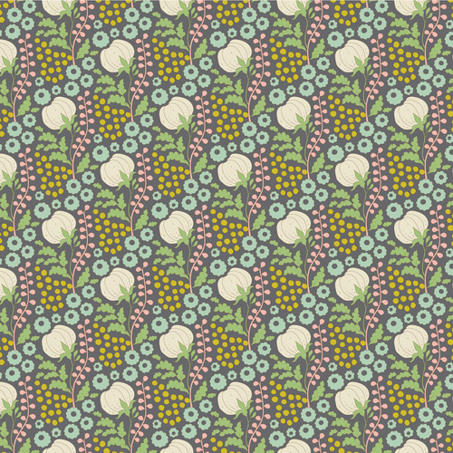 Tilda Sanctuary Cottonfield Greygreen 100579 Patchwork Fabric 