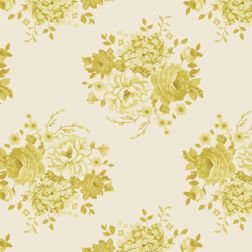 Tilda Sunday Brunch Misa Sour Yellow 100587 Quilting Fabric