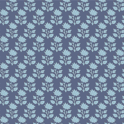 Tilda Sanctuary Blenders Mira Blue 110109 Patchwork Fabric 