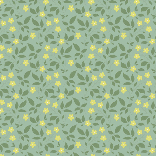 Tilda Tipsy Teal 110115 Quilting Fabric