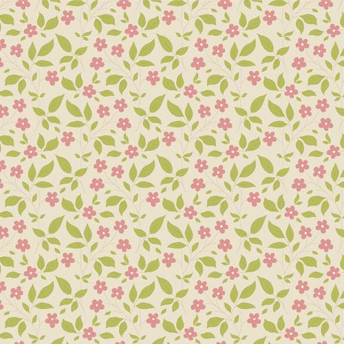 Tilda Tipsy Cream Pink 110122 Quilting Fabric