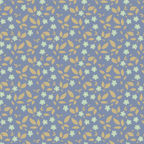 Tilda Tipsy Blue 110123 Quilting Fabric