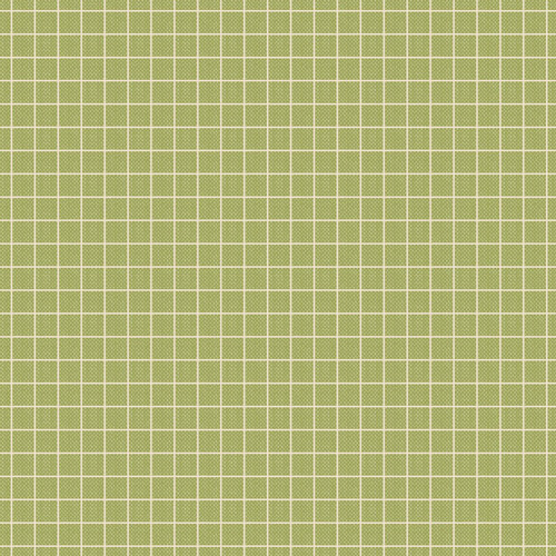 Tilda Creating Memories 160066 Plaid Pea-Green Woven Quilting Fabric