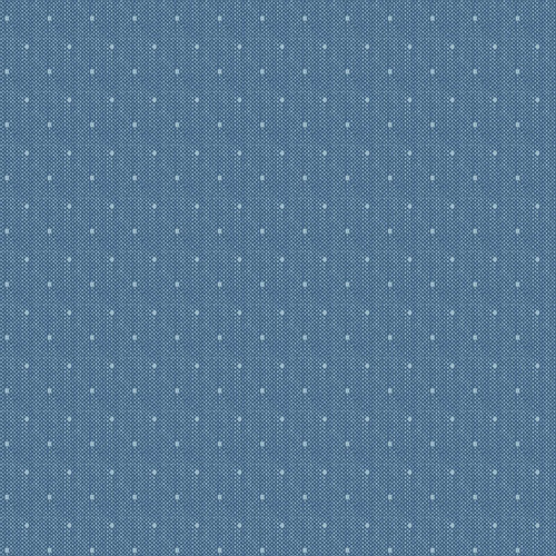 Tilda Creating Memories 160067 Tinydot Blue Woven Quilting Fabric