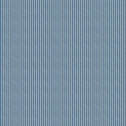 Tilda Creating Memories 160070 Tinystripe Blue Woven Quilting Fabric
