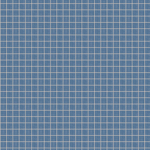 Tilda Creating Memories 160072 Plaid Blue Woven Quilting Fabric