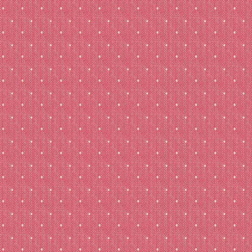 Tilda Creating Memories 160081 Tinydot Red Woven Quilting Fabric