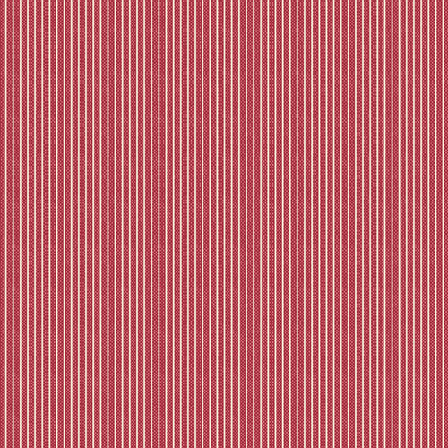 Tilda Creating Memories 160084 Tinystripe Red Woven Quilting Fabric