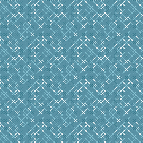 Stitch Garden 16193-84 Cross Stitch Texture Med Turquoise