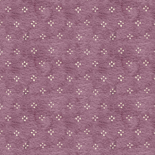 Bear Family Portrait Bearly Dot Purple 4068/88P Quilting Fabric 