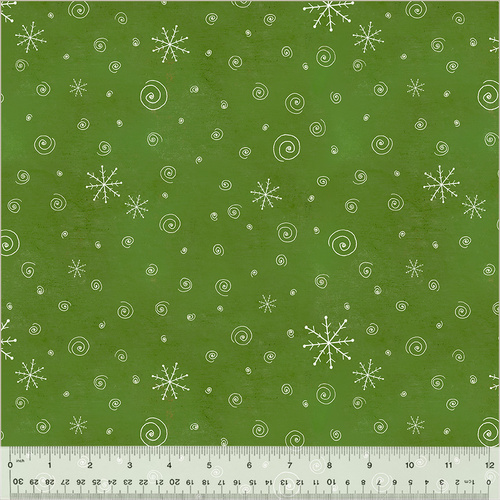 A Very Terri Christmas 54104-8 Snow Flurries Tree Fabric