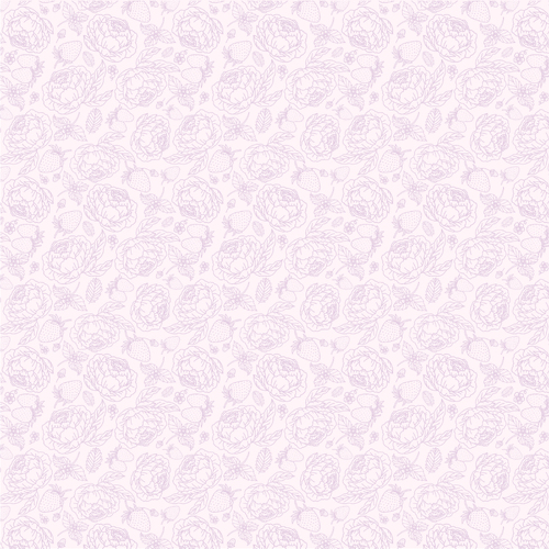 Blooms & Berries Soft Lavender Purple BAB24183 Quilting Fabric