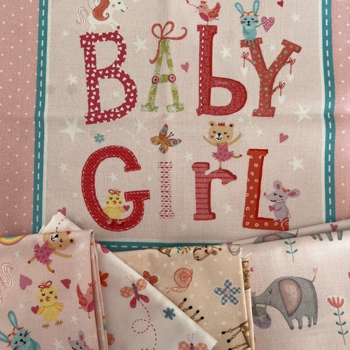 Baby Love Baby Girl Pink 5 Piece Special Bundle