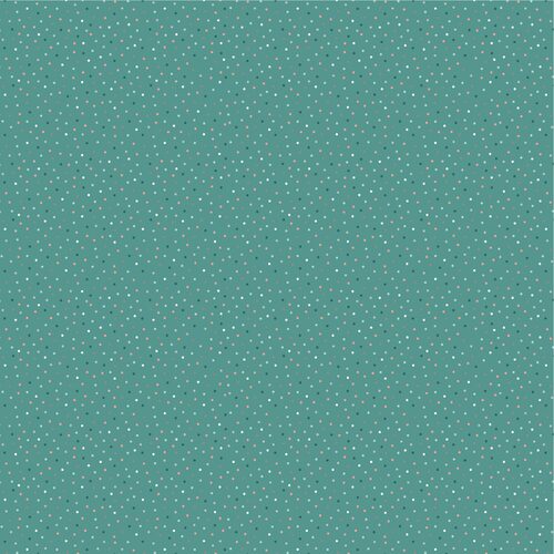 Country Confetti Lakehouse Teal CC20189 Quilting Fabric