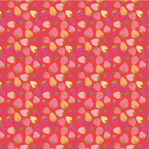 Calico Cowgirls Strawberry Pie Red CW24808 Quilting Fabric