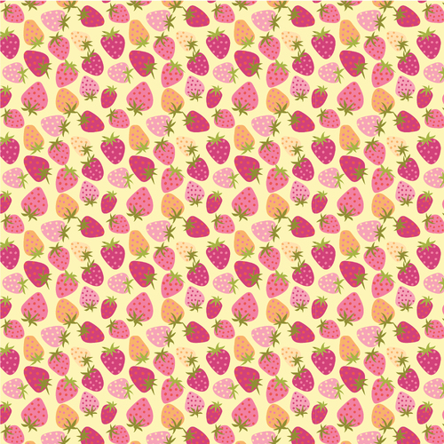 Calico Cowgirls Strawberry Pie Yellow CW24809 Quilting Fabric