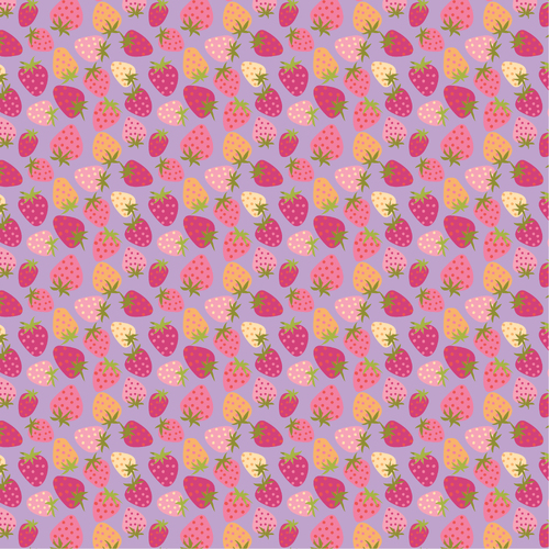 Calico Cowgirls Strawberry Pie Purple CW24810 Quilting Fabric