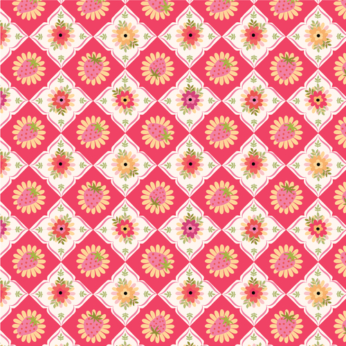 Calico Cowgirls Feeling Quilty Pink CW24827 Quilting Fabric