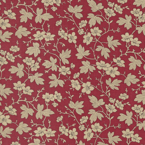 Rouenneries Trois Rouge 13964 14 Mignon Florals Vine Leaf