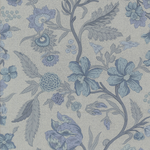 Sacre Bleu Ciel Blue 13970 15 Parterre Florals Quilting Fabric