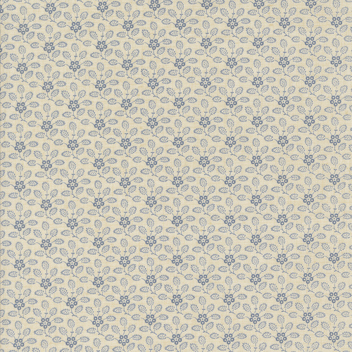 Sacre Bleu Pearl French Blue 13975 12 Petunia Blenders Floral Quilting Fabric