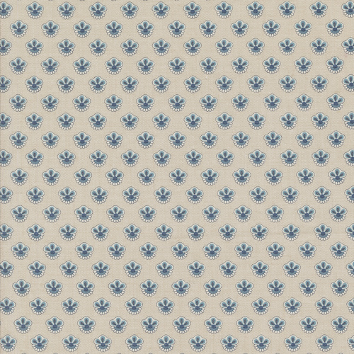 Sacre Bleu Smoke French Blue 13977 13 Campanule Blenders Quilting Fabric