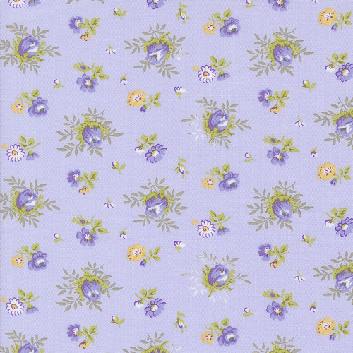 Georgia Lavender 18771 12 Medium Floral Patchwork Fabric