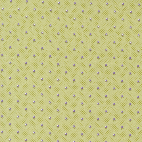 Georgia Willow 18775 13 Basketweave Posy Checks & Plaids Flower Patchwork Fabric