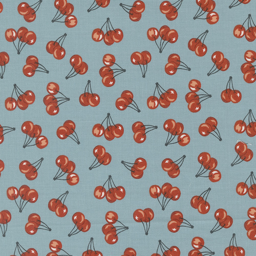 Farmstead Mountain Stream M2090614 Farm Fresh Cherries Novelty Quilting Fabric