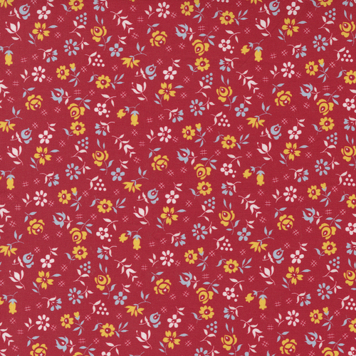 Picture Perfect Red M2180412 Quilting Fabric  100CM END OF BOLT 