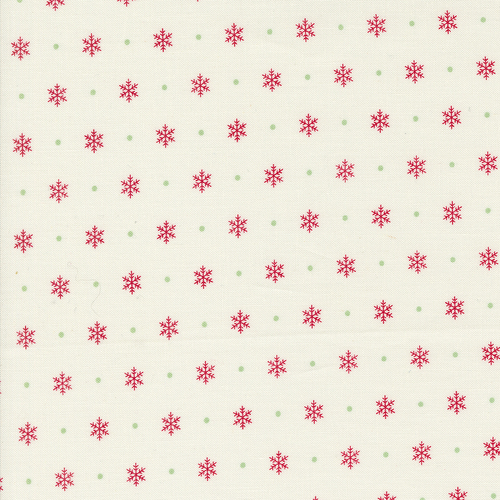 Kitty Christmas Snow 31206 11 Flurry Blenders Snowflake Patchwork Fabric