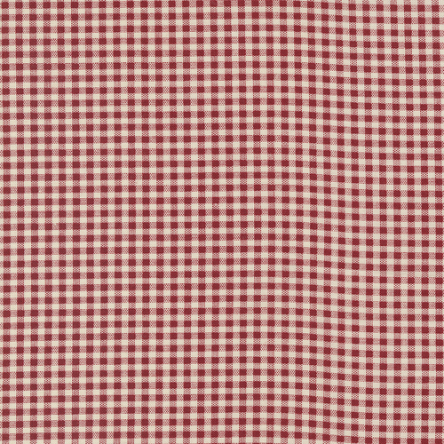 Florences Fancy Everyday Gingham Checks Red 31668 16 70CM END OF BOLT 