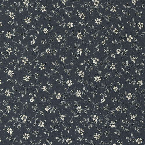 Goodnight Irene Graphite M3170527 Blossom Florals Vines