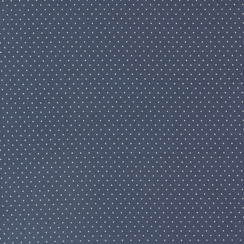 Enchantment Indigo 43176 17 Swiss Dot Patchwork Fabric