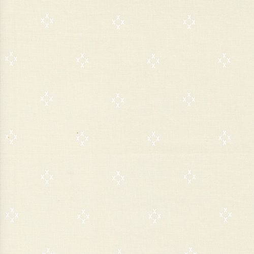 Seaglass Summer Oyster White M4318621 Cross My Heart Blenders Quilting Fabric