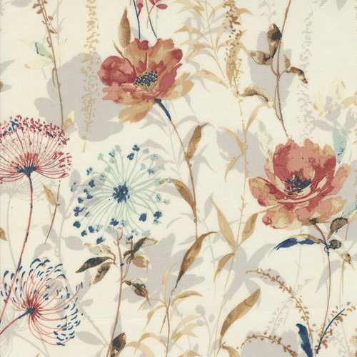 Sandalwood Opal M4438011 Meadow Florals Quilting Fabric