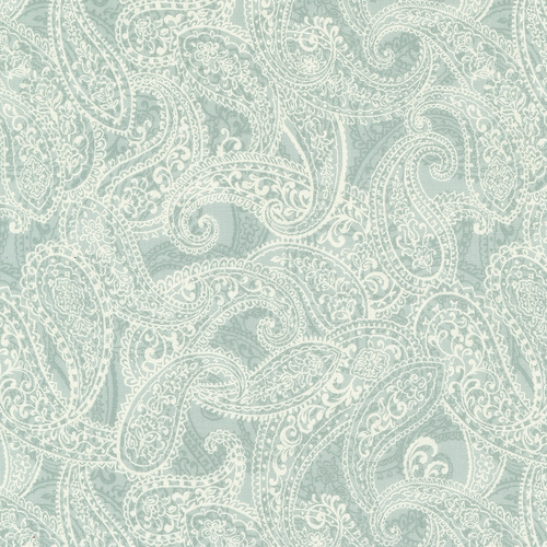 Sandalwood Eucalyptus M4438313 Adeline Paisley Blender Quilting Fabric