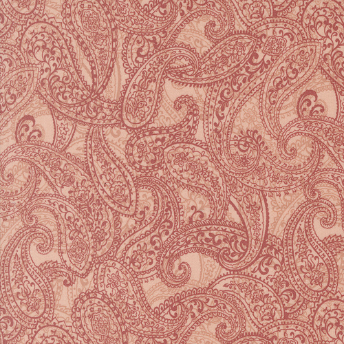 Sandalwood Rose Quartz M4438315 Adeline Paisley Blender Quilting Fabric