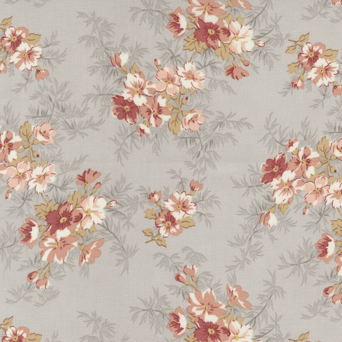 Sandalwood Moonbeam M4438412 Cassandra Florals Quilting Fabric