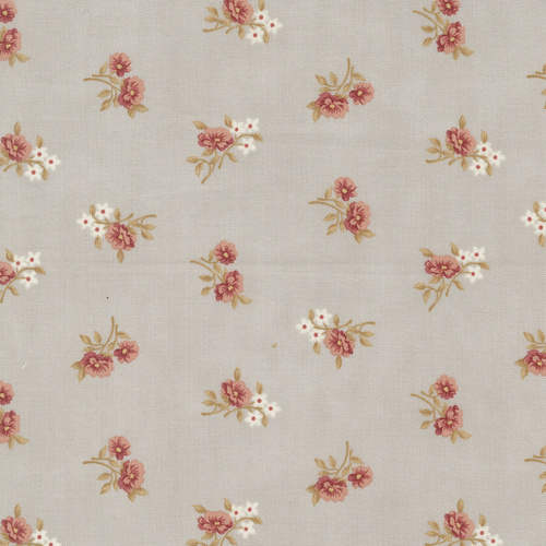 Sandalwood Moonbeam M4438512 Rosalie Small Floral Quilting Fabric