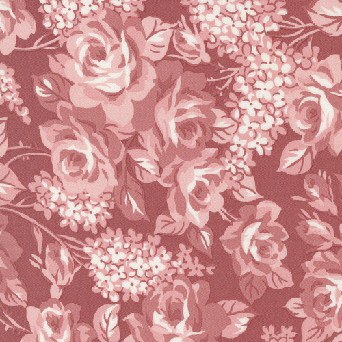 Sunnyside Rosy Blush 55280 40 Large Floral 90 CM END OF BOLT 