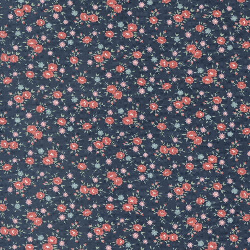 Rosemary Cottage Navy 55313 14 Lovely Ditsy Quilting Fabric