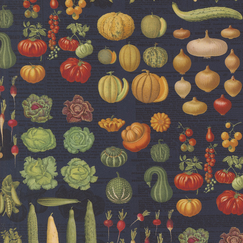 Farm & Garden Indigo 7472 16 Harvest Flat Lay Novelty Vegetables