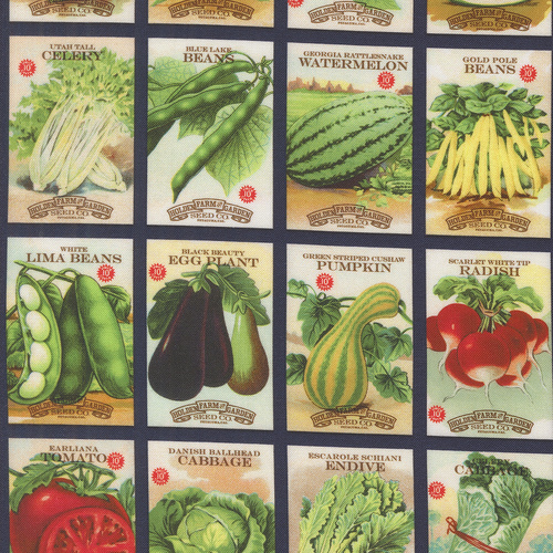 Farm & Garden Indigo 7473 16 Seed Packets Novelty