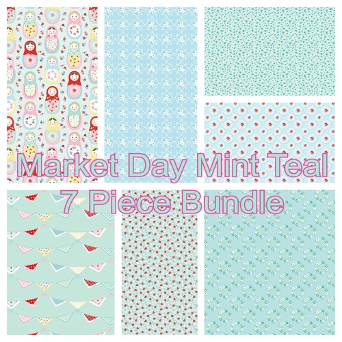 Market Day Teal Mint 7 Piece Special Bundle