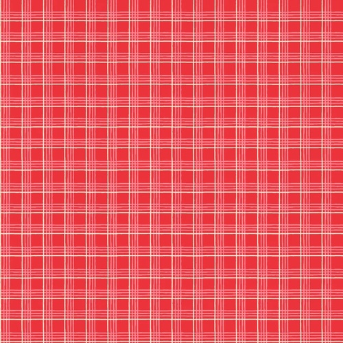 Oh What Fun! Christmas Plaid Red OF23315 Quilting Fabric 