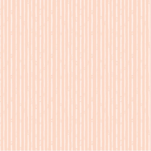 Serenity Blooms Stripes Peach SR24519 Quilting Fabric 